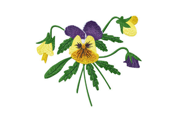 A Bouquet of Pansies Embroidery Design: A Designer's Real-World Review
