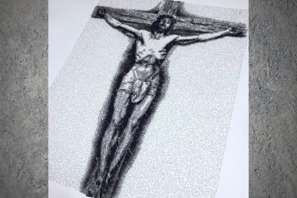 A Detailed and Graceful Embroidery Design for Meaningful Gifts