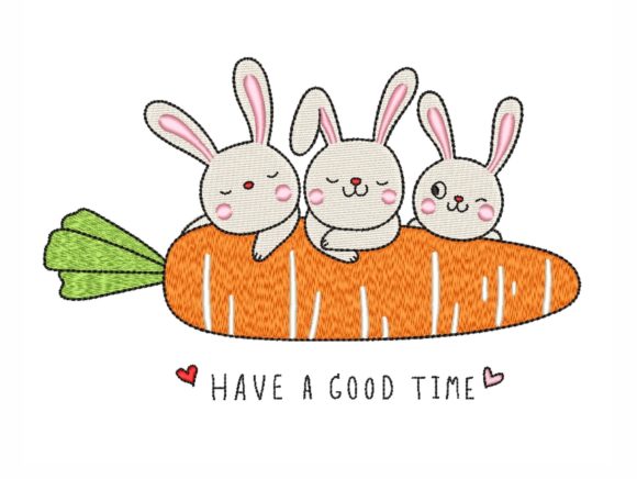 A Professional Review of the Easter Bunnies Embroidery Design