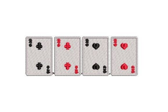 A Professional Review of the Playing Cards Embroidery Design