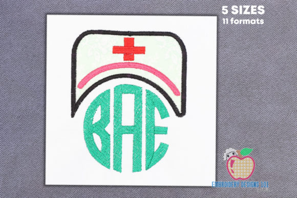 A Professional's Take on the Nurse Cap Applique Design