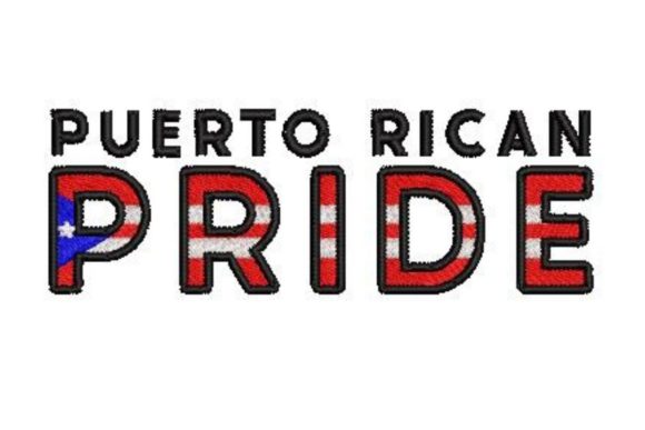 A Puerto Rican Pride Embroidery Design for Meaningful Gifts