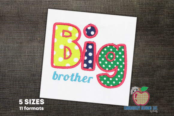 Big Brother Applique: A Seasonal Design Review