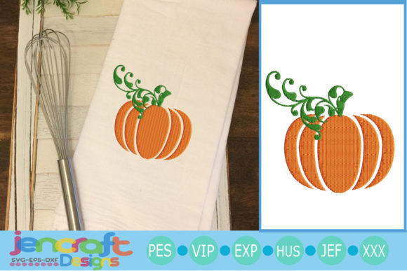 Fall Pumpkin Embroidery Design: A Professional Review for Merchandise