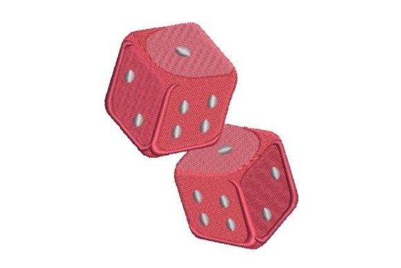 Poker Dice Embroidery: A Playful Addition for Your Shop
