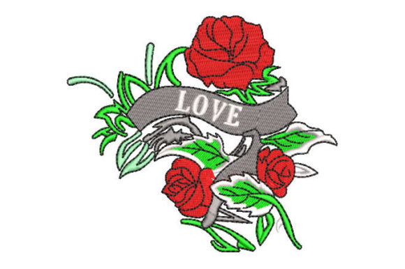Rose Design with Love Embroidery Review for Product Planning