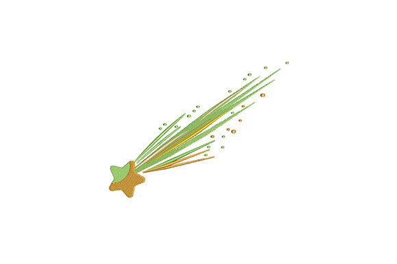 Shooting Star Embroidery: A Gift That Sparkles