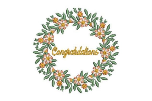 The 'Congratulations' Embroidery Design: A Designer's Seasonal Review